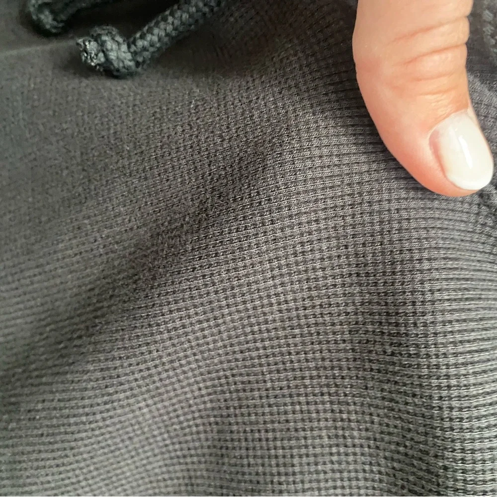 The North Face Black waffle Hoodie Men’s Pullover  Size S